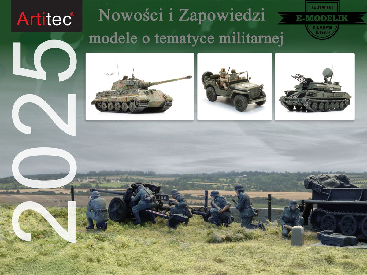 Poczuj pasję tworzenia z nowymi modelami od Artitec na 2025 rok!